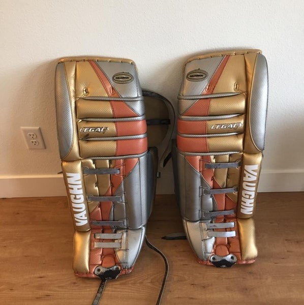 Lightly Used 35+1 Goalie Leg Pads