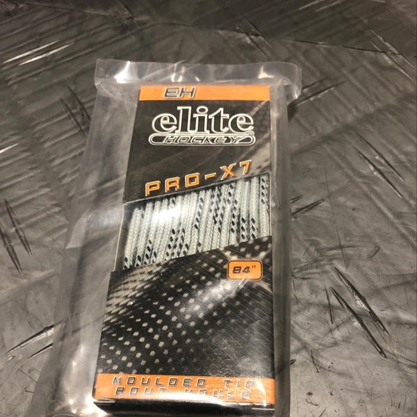 NEW Elite Hockey 84” Gray Laces