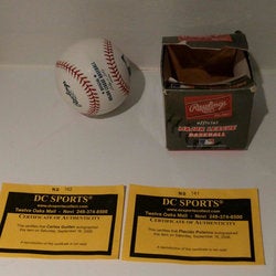 Detroit Tigers Auto'd Rawlings Baseball