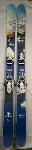 Icelantic Nomad 105mm underfoot 191cm Skis