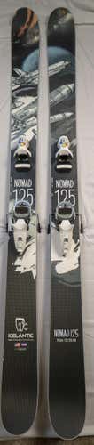 Icelantic Nomad 125mm 190 cm Skis With Look Pivot18 Bindings