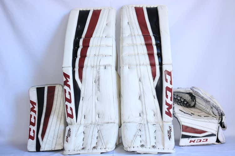 Pro Stock CCM Extreme Flex II Pro 34"+2" Goalie (Full Set) Manhattanville College