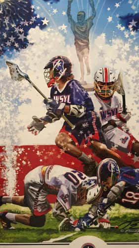 2018 World Series of Youth Lacrosse championship poster