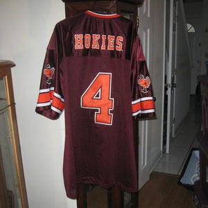 VIRGINIA TECH HOKIES  HOME JERSEY(XXL)EMBRIODED!