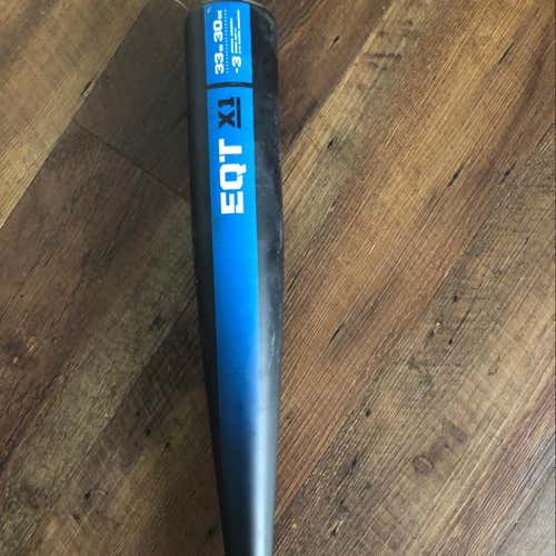 Adidas EQT X1 BBCOR 32in -3 Great Bat! Really Good For Training With Heavier Bat!