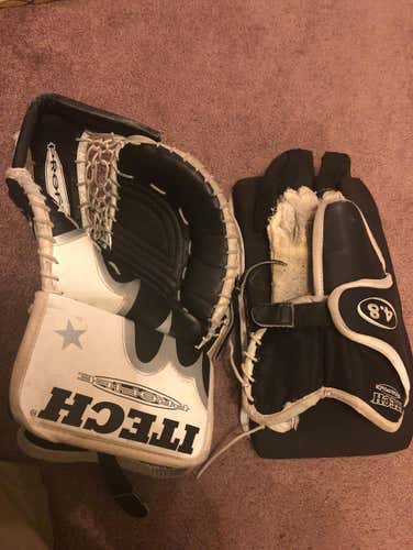 Goalie Catcher And Blocker