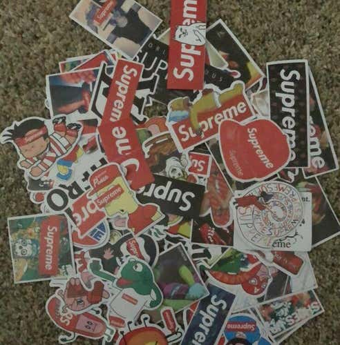 Supreme Stickers (message Quantity)