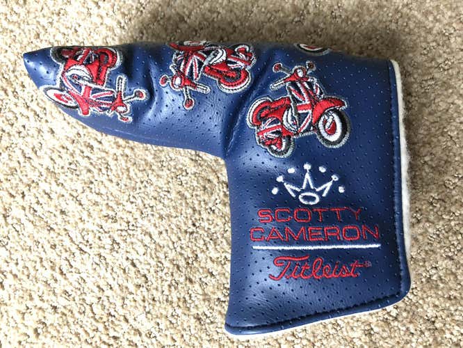 New Scotty Cameron 2009 British Open Golf Putter Head Cover, by Titleist