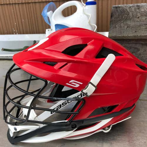 Red Cascade S Helmet