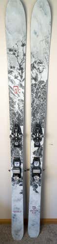 Icelantic Vanguard 97mm 188cm Skis with Dynafit ft12 bindings