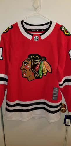New Adidas Authentic Chicago Blackhawks Jersey