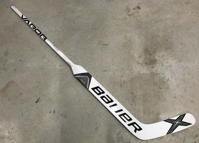 Bauer Vapor 1X Pro Stock Composite Goalie Stick 27.5" Paddle Wedgewood 5157