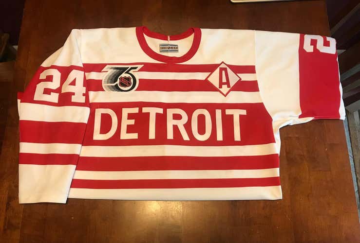 Detroit Red Wings Bob Probert Jersey 75th