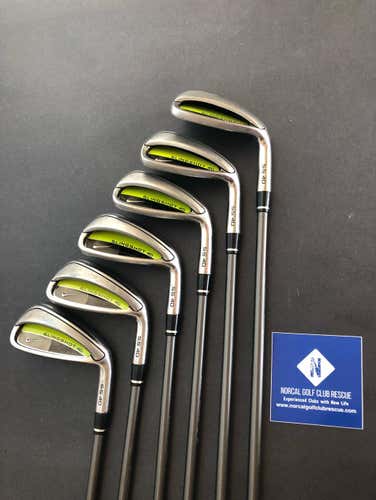 Nike SS40 Slingshot Iron set. 5-A wedge (5,6,7,8,9,A).