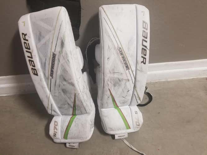 Bauer Goalie Leg Pads Junior