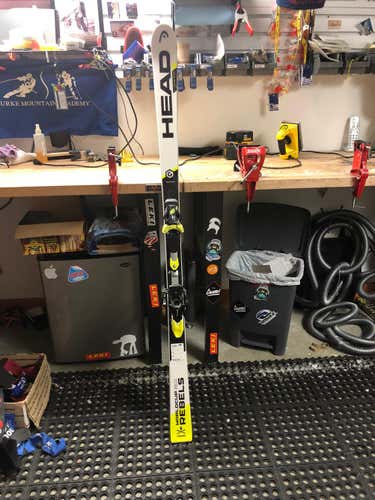 Very Good Condition 2017 166 Head GS World Cup Rebel’s WITH Head Bindings DIN 11