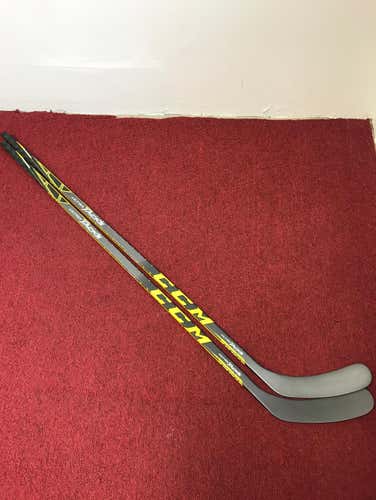 CCM  2 pack Ultra Tacks LH Sticks P90 100 Flex Pro Stock Item#MANS90