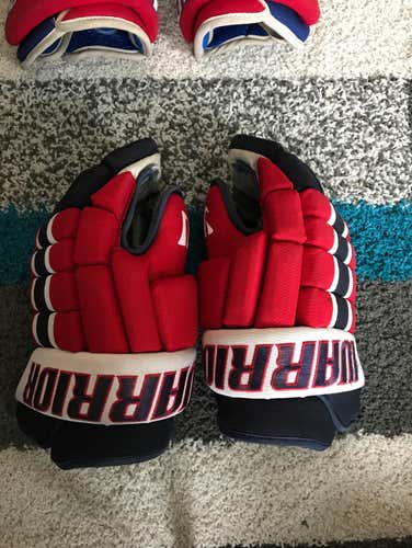 Warrior Franchise Gloves Red White Blue