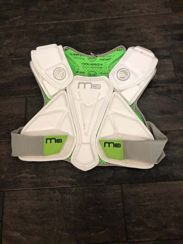 Used Maverick M3 Shoulder Pads White