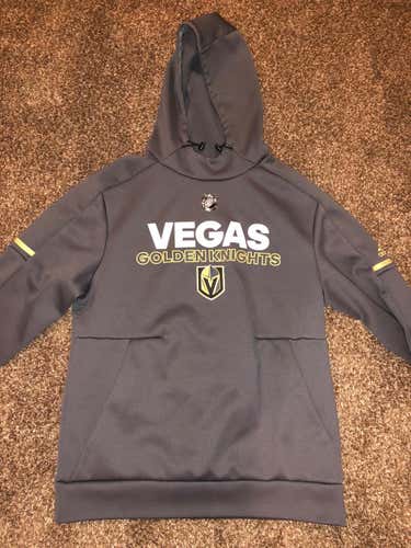 Vegas Golden Knights Adidas Official Hooded Sweatshirt Medium