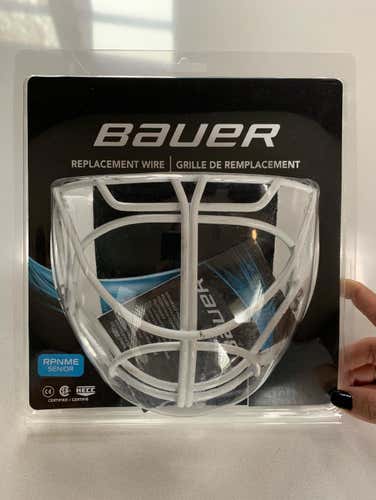 White Bauer Cat Eye Mask