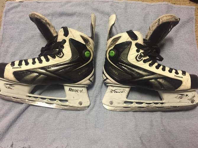 REEBOK WHITE K (super light) SKATES SIZE 10EE