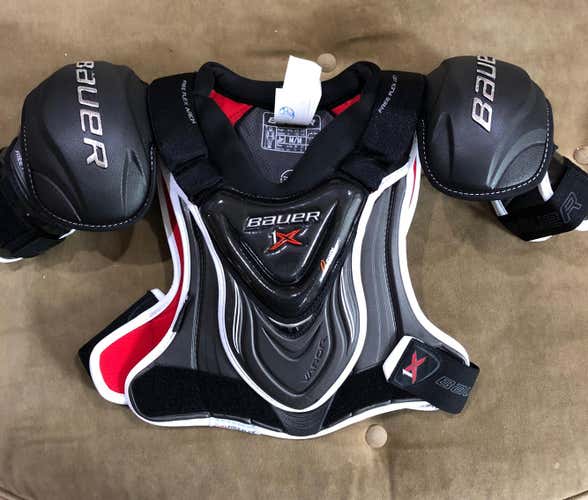 Bauer 1X Jr Med Shoulder Pads
