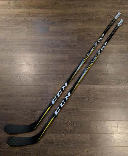 New RH PRO STOCK CCM Super Tacks 2.0 90 Flex Toe Curve (ONLY ONE)