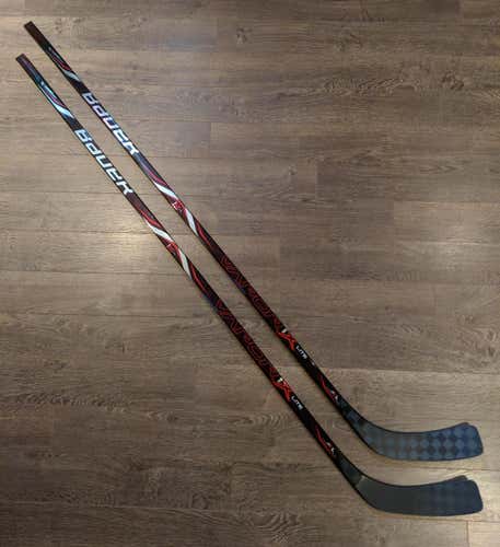 2 PACK New LH PRO STOCK Bauer Vapor ADV 95 Flex P92 Square Toe