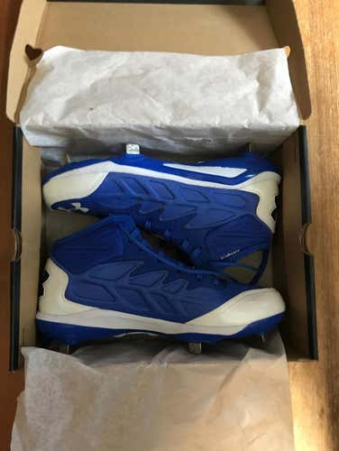 Under Armor Heater Mid ST Men’s Metal Baseball Cleats (Size 8.5)