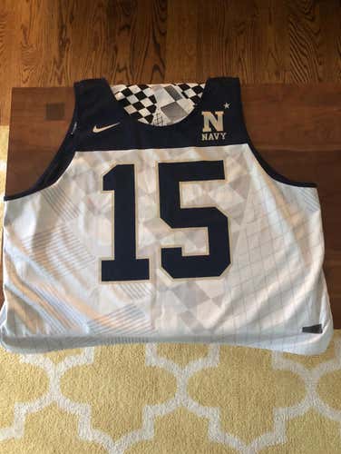 Naval Academy Navy Midshipmen Practice Jersey #15