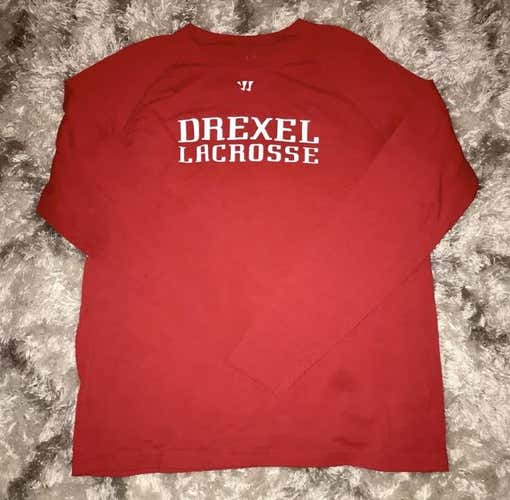 Drexel Lacrosse Team Issued Sideline Shirt