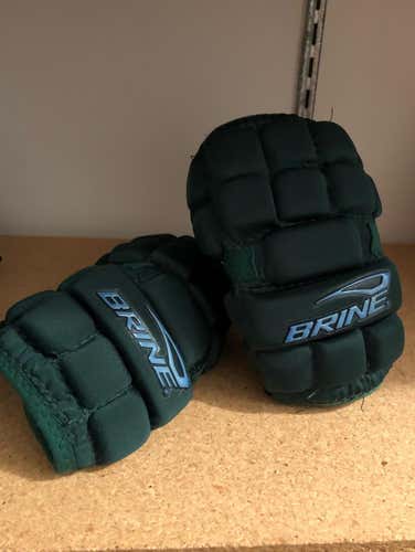 Brine Dark Green Defenseman Elbow Pads