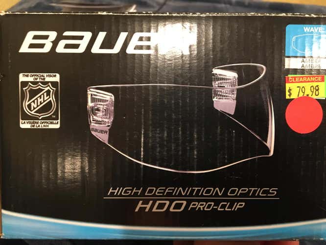 New Bauer HDO Deluxe Visor Cage Senior