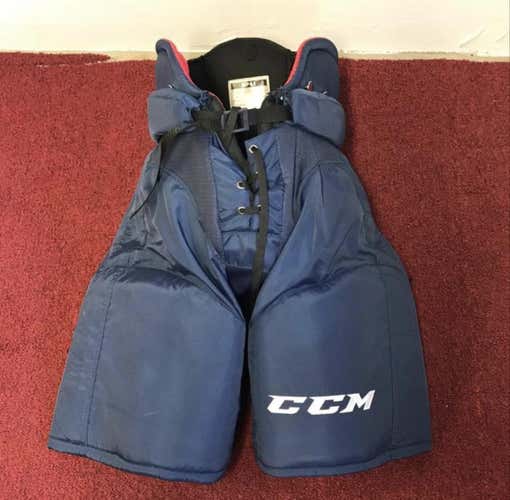 Florida Panthers Pro Stock Navy Blue CCM HP45 Pants