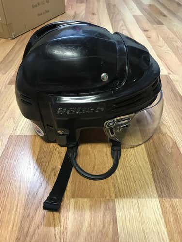 Bauer Hockey Helmet Black With Visor