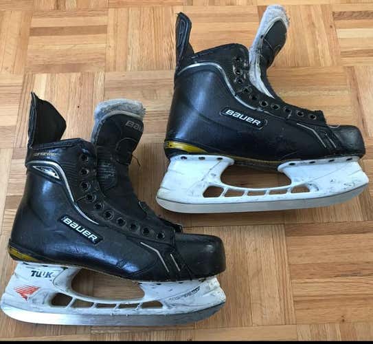 Bauer Supreme TotalOne Skates - Pro Stock - L: 11D / R: 10.75D