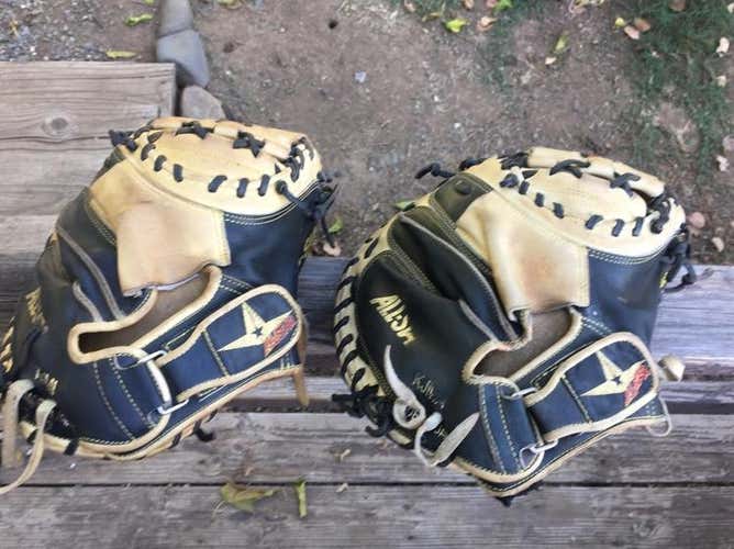 2 All-Star SBT Catcher’s Gloves (TRADE)