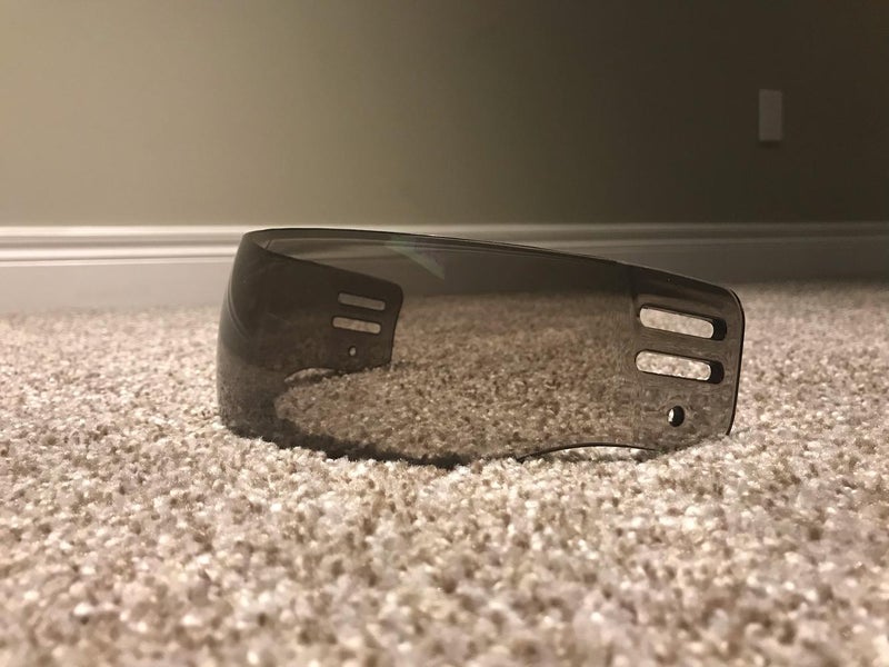 Ronin Hockey Visor Pro Slim Euro Cut *WITH HARDWARE*