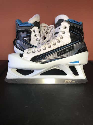 Bauer Reactor 9000 Goalie Skates Senior Size 9.5
