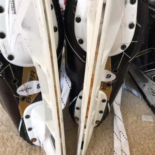 Bauer Supreme 1S skates 9 3/4 D/A Orlov Capitals Skates No Steel