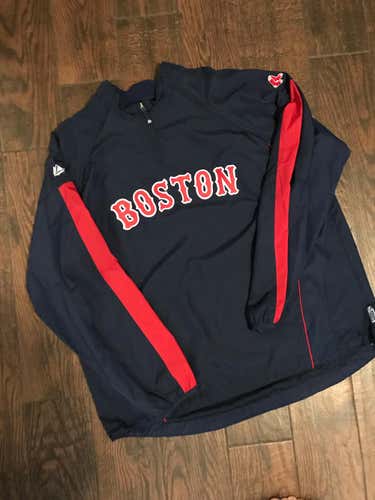 Majestic Boston Red Sox Coaches Pull Over