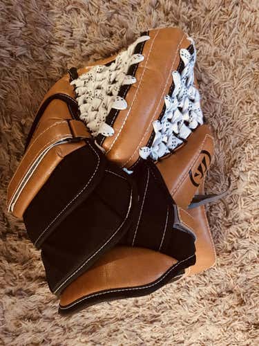 Warrior GT Pro Goalie Glove & Blocker Regular Senior