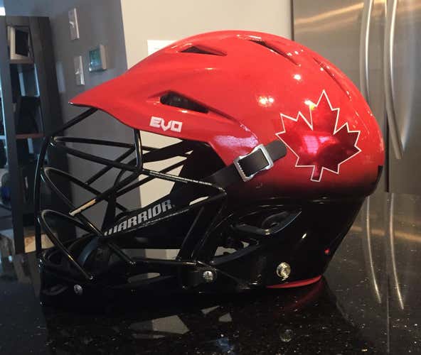 Team Canada World Championship helmet