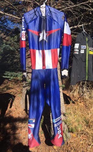 US Ski Team Captain America Speed Suit