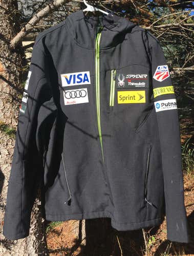 US Ski Team  Hooded Training Jacket