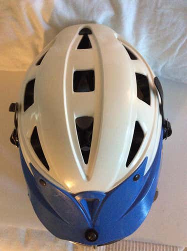 Cpxr White Blue Hopkins/ Carolina Helmet Youth