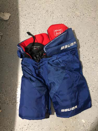 Navy Bauer APX2 Senior Pants Lightly Used