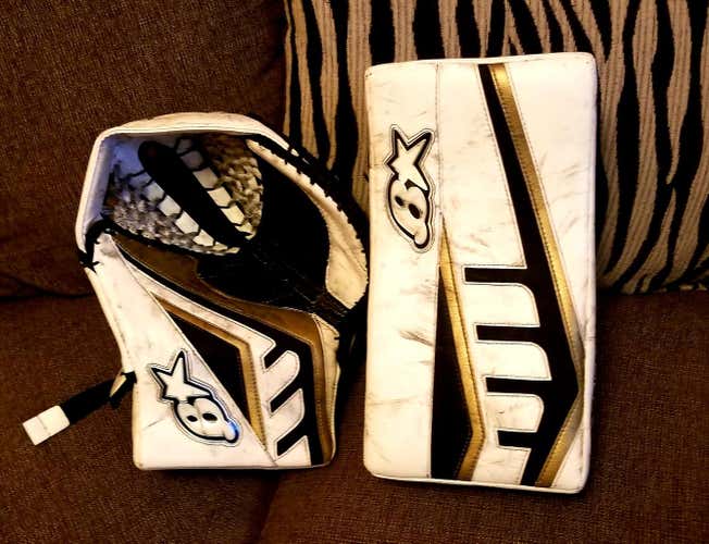 Brian's G-Netik II Pro Goalie Glove & Blocker Regular Senior