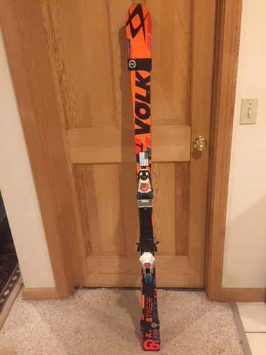 Volkl Racetiger GS Skis with Marker 10 Race Bindings